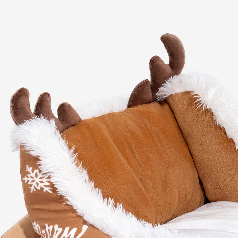 Cuccia  di peluche Festiva  Slitta di Natale