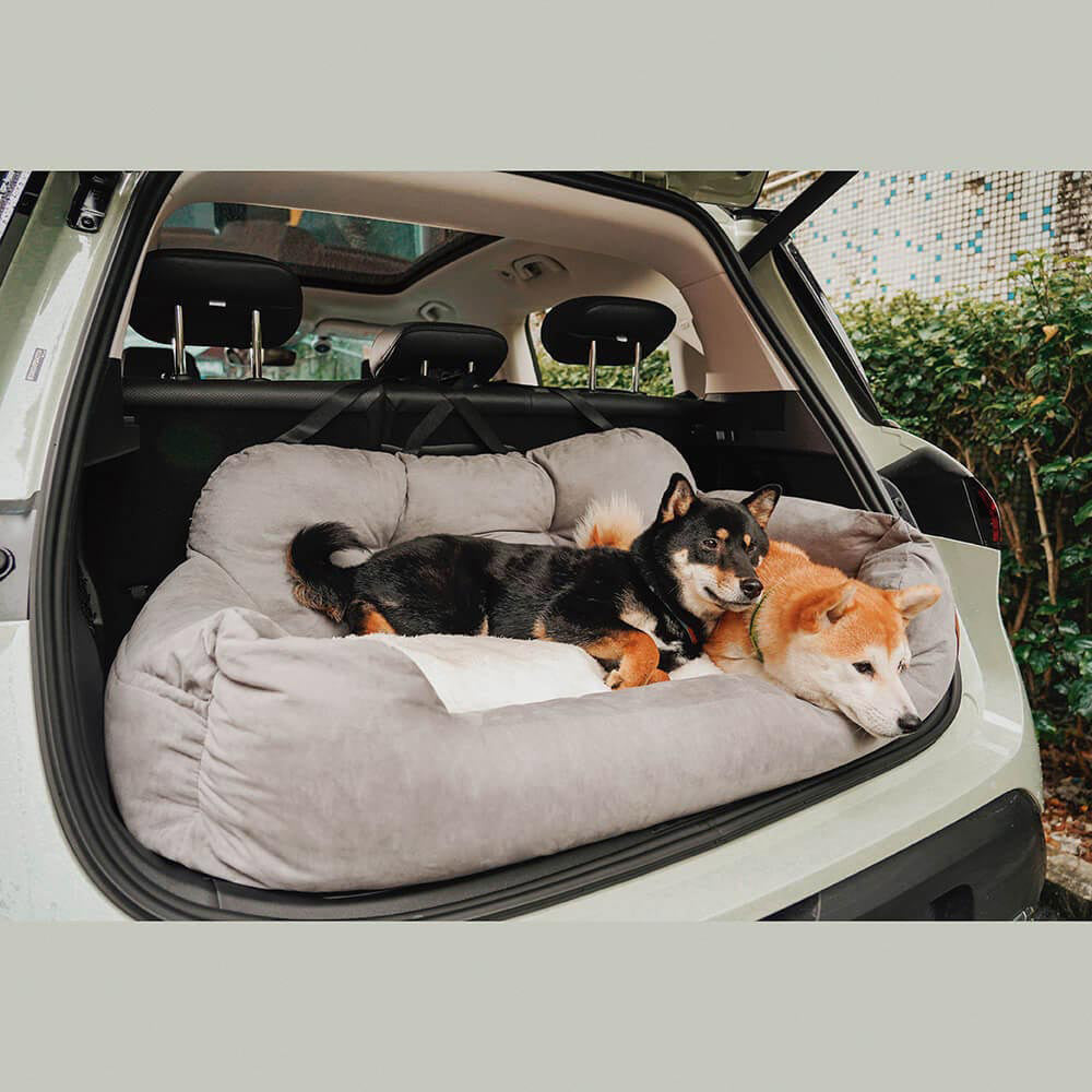 Seggiolino per Cani Grande Fissato ai Sedili - Prima Classe