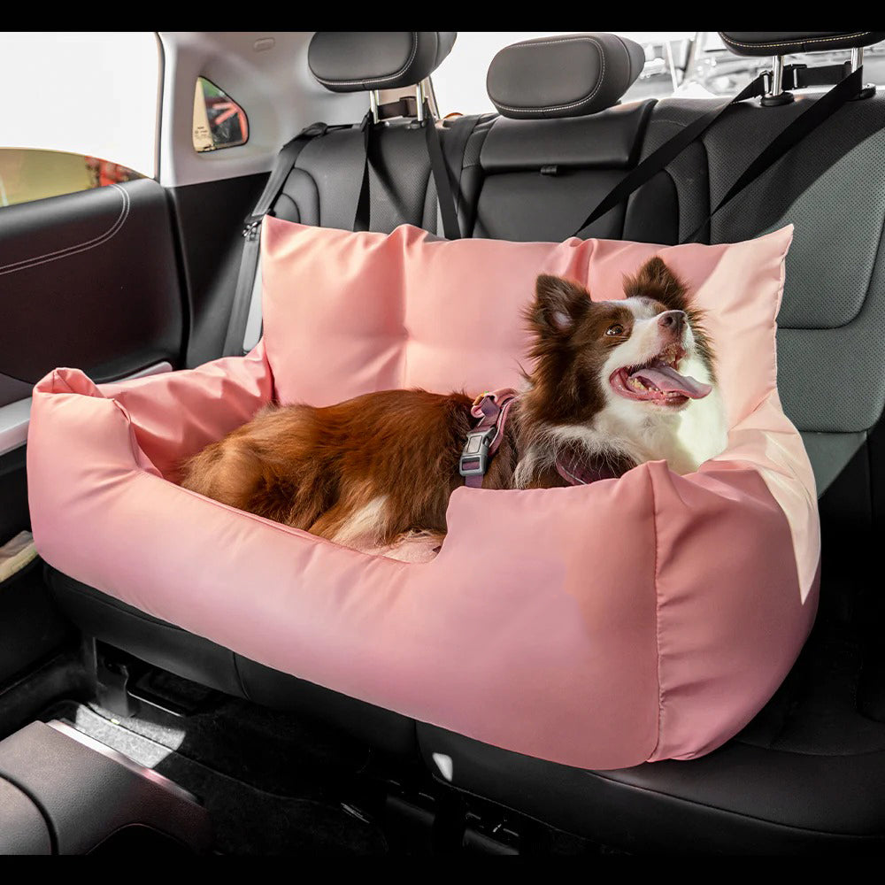 Seggiolino per Cani Grande Fissato ai Sedili - Prima Classe