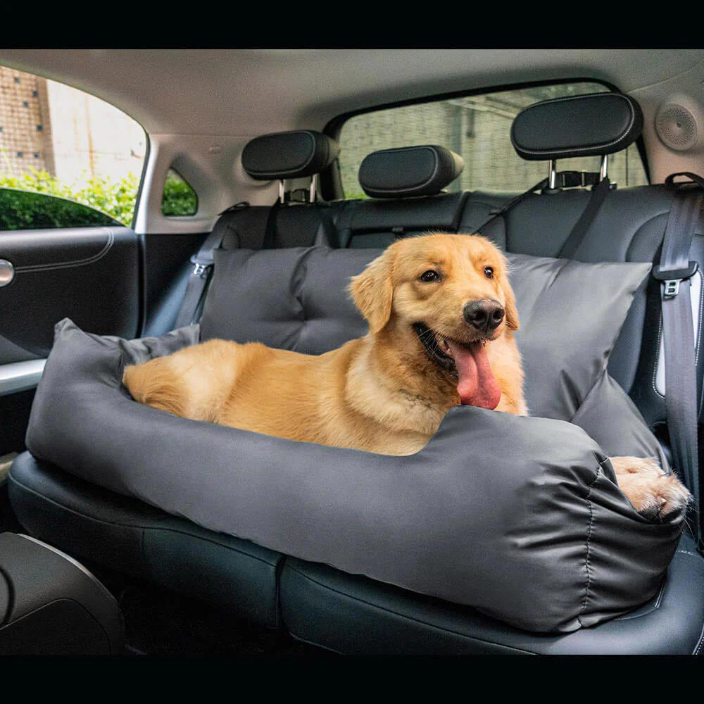 Seggiolino per Cani Grande Fissato ai Sedili - Prima Classe
