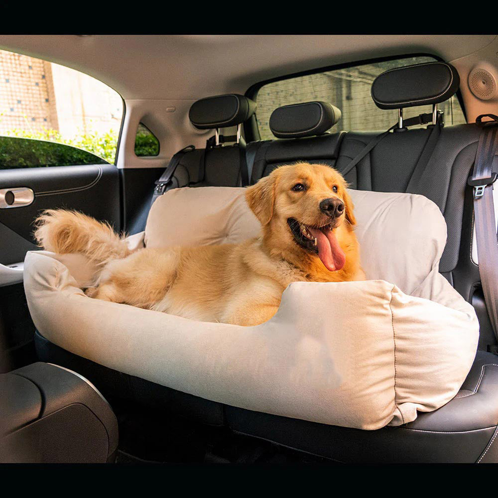 Seggiolino per Cani Grande Fissato ai Sedili - Prima Classe