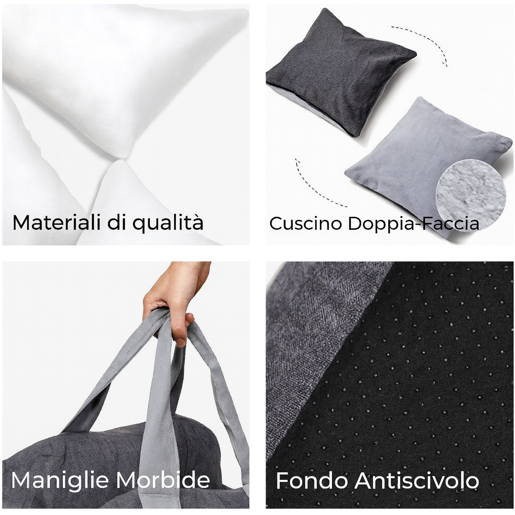 Seggiolino Auto Per Cani 0-18 Kg Prima Classe