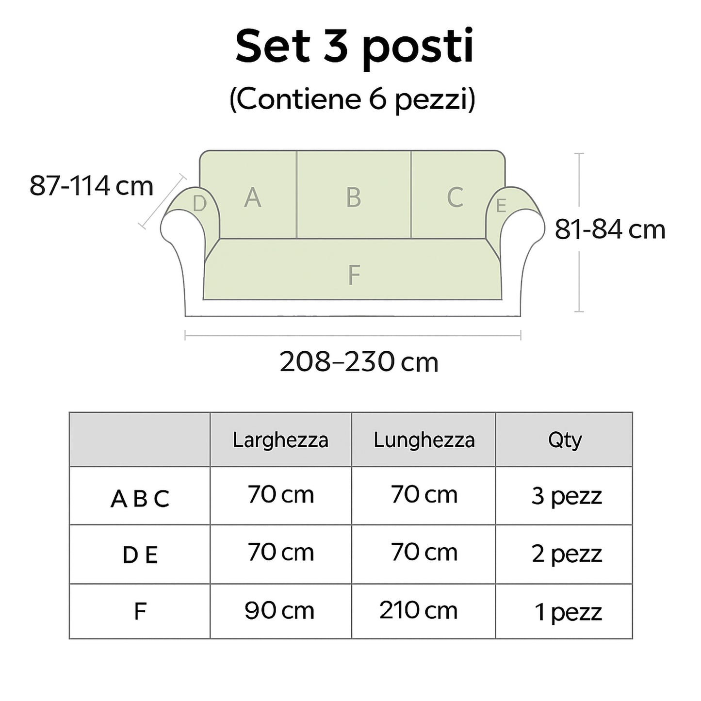 Copridivano Antigraffio in Ciniglia Impermeabile