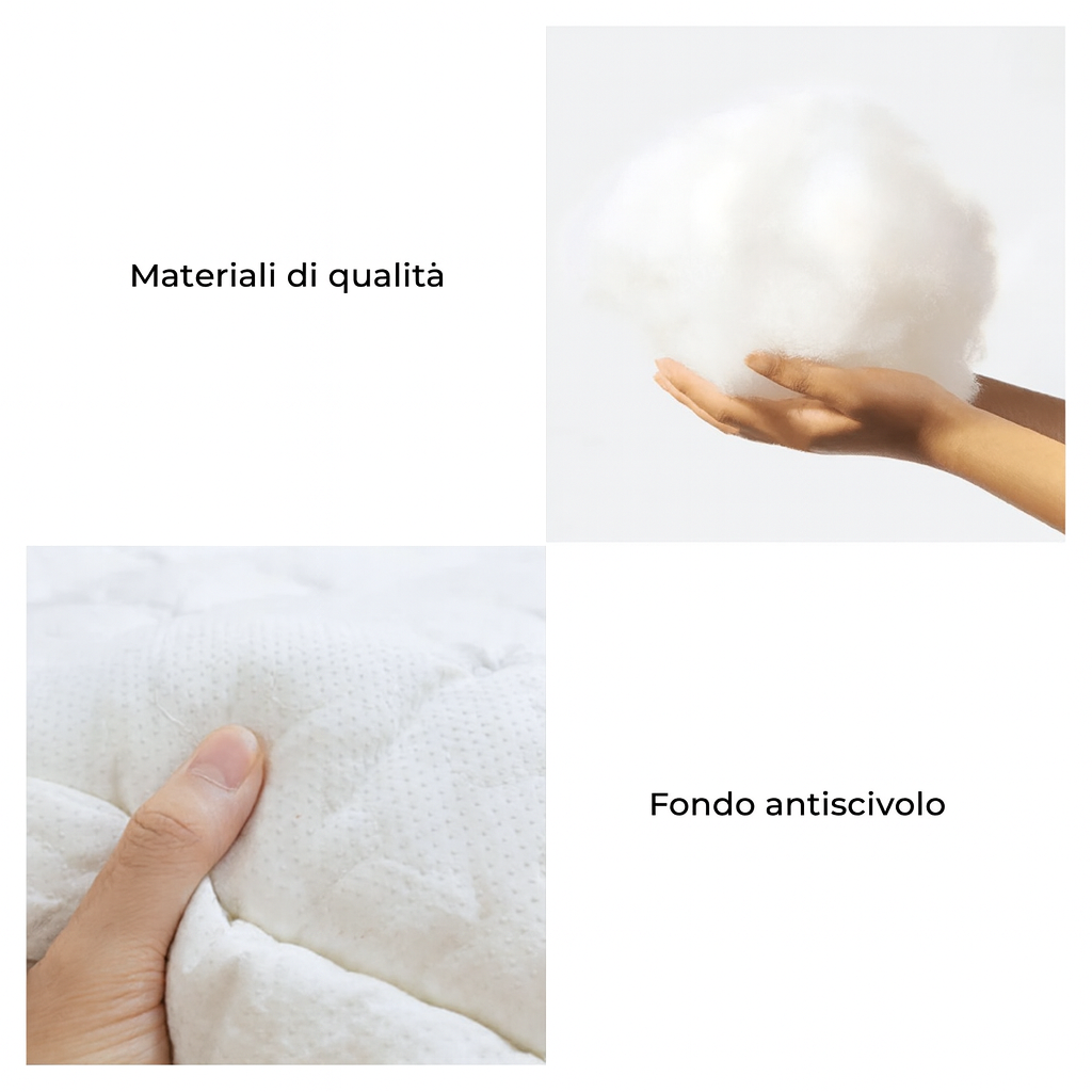 Copridivano Letto - Motivo a Scacchiera
