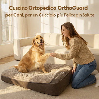 Letto Super Morbido per Cani – Supporto Ortopedico Antigraffio