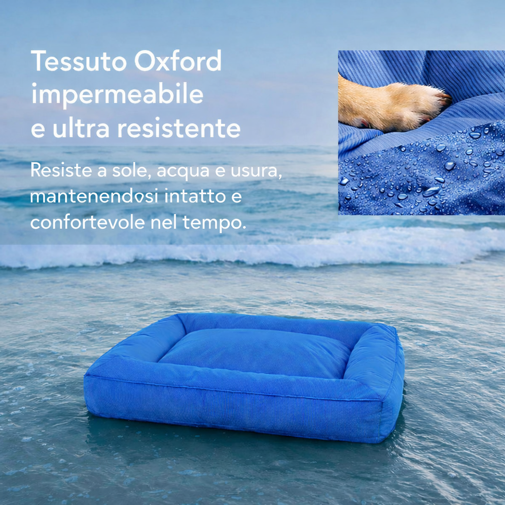 Cuccia Ortopedica Impermeabile per cani Antimorso