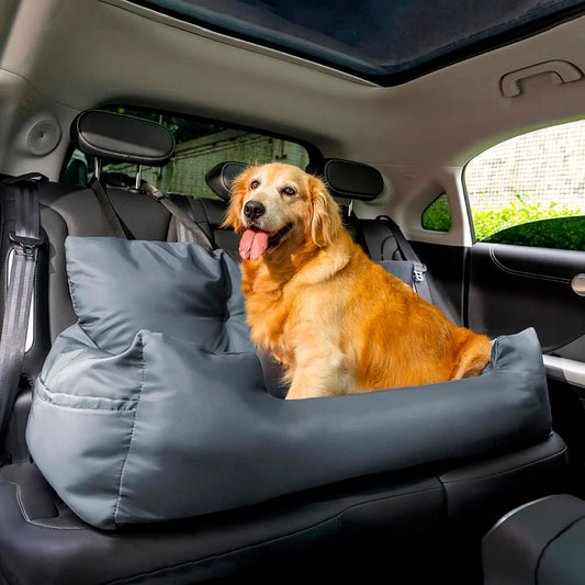 Seggiolino per Cani Grande Fissato ai Sedili - Prima Classe