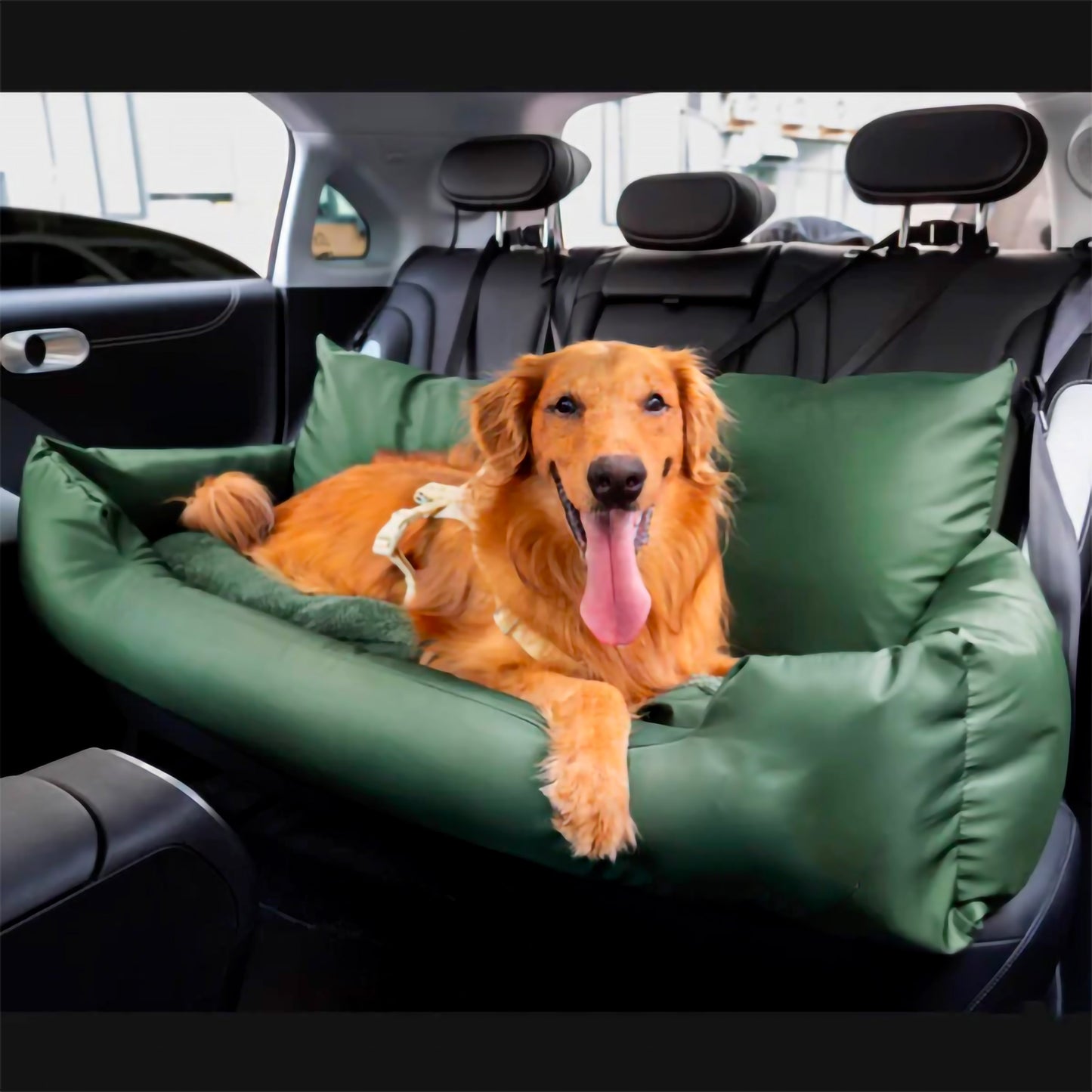 Seggiolino per Cani Grande Fissato ai Sedili - Prima Classe