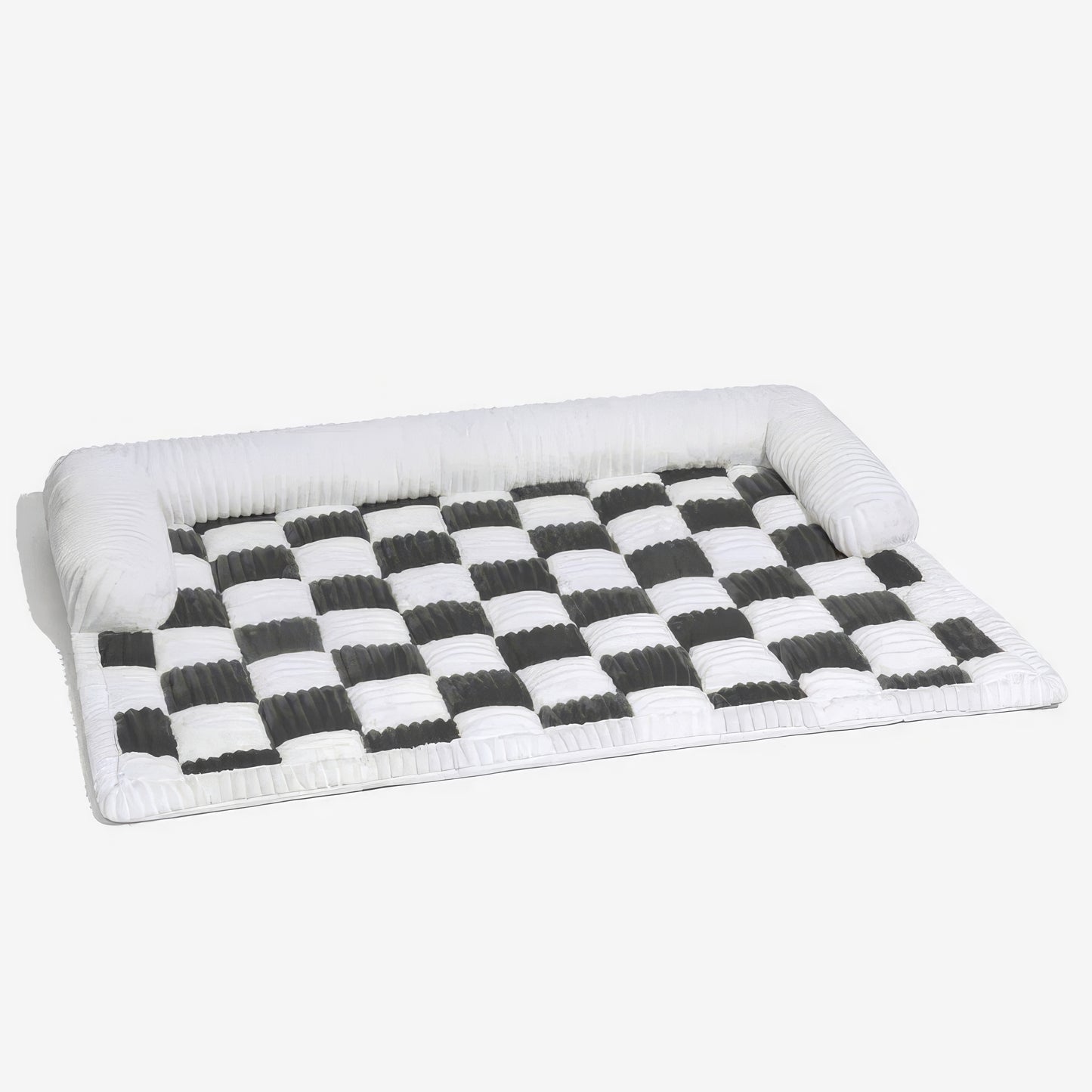 Copridivano Letto - Motivo a Scacchiera
