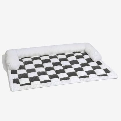 Copridivano Letto - Motivo a Scacchiera