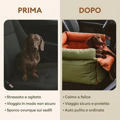 Seggiolino Auto per Cani Comfort Urbano – FidoSeat