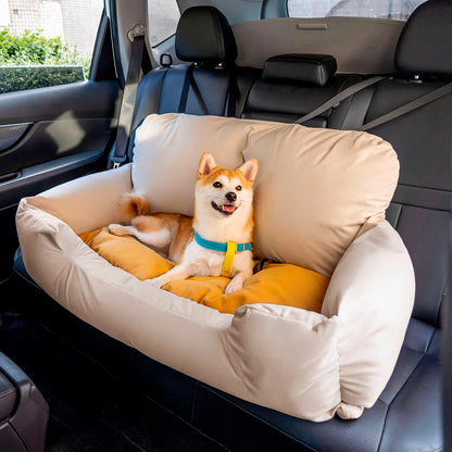 Seggiolino per Cani Grande Fissato ai Sedili - Prima Classe