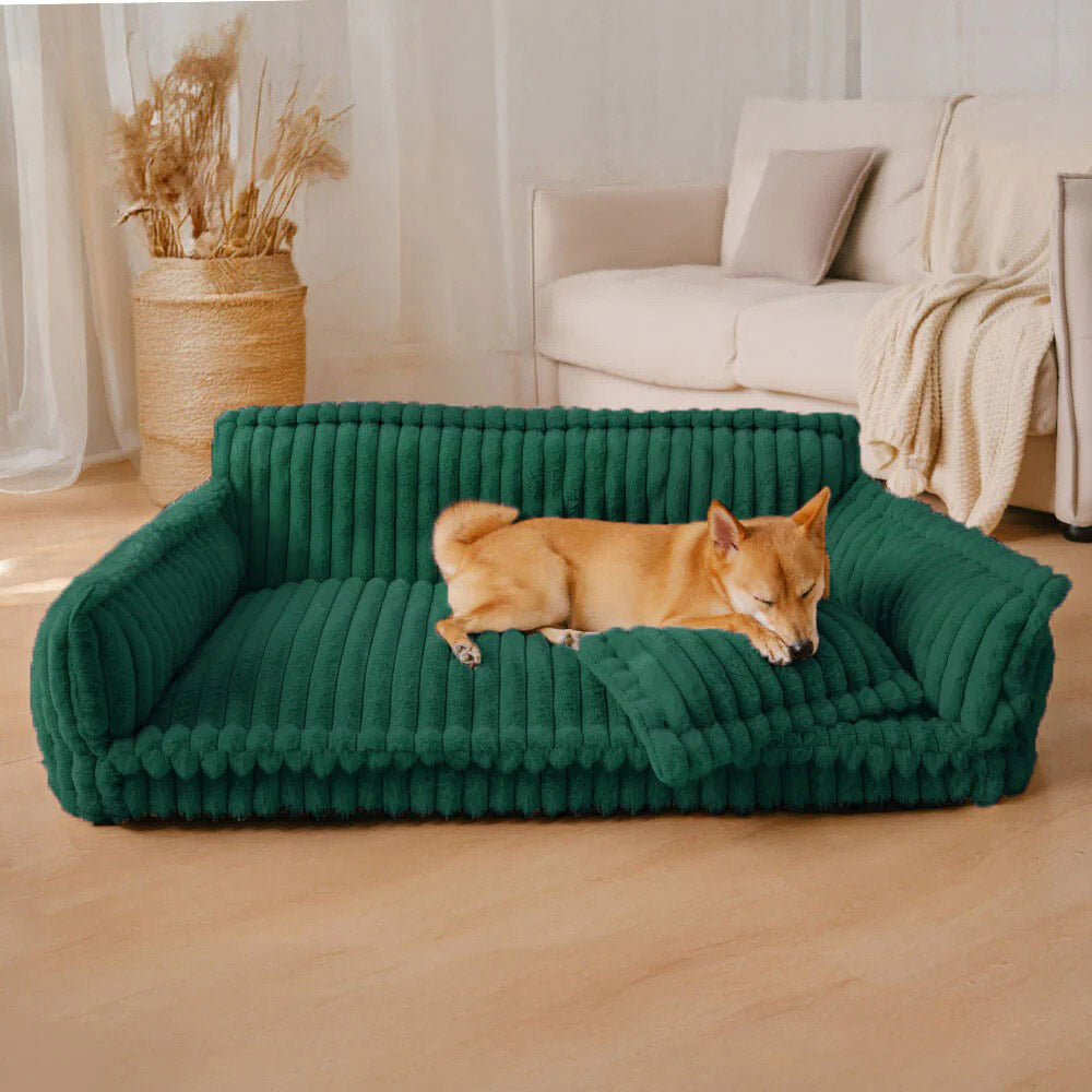 Letto/Divano Ortopedico per Cani in Peluche Sogni Perfetti – Soffice e Lavabile