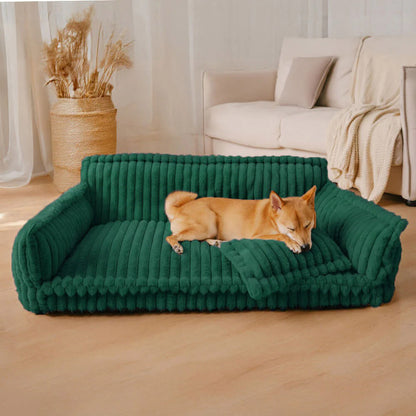 Letto/Divano Ortopedico per Cani in Peluche Sogni Perfetti – Soffice e Lavabile