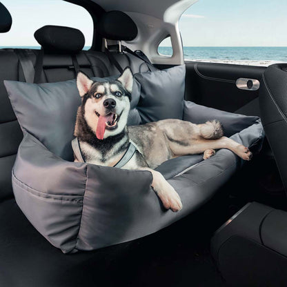 Seggiolino per Cani Grande Fissato ai Sedili - Prima Classe