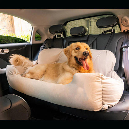 Seggiolino per Cani Grande Fissato ai Sedili - Prima Classe
